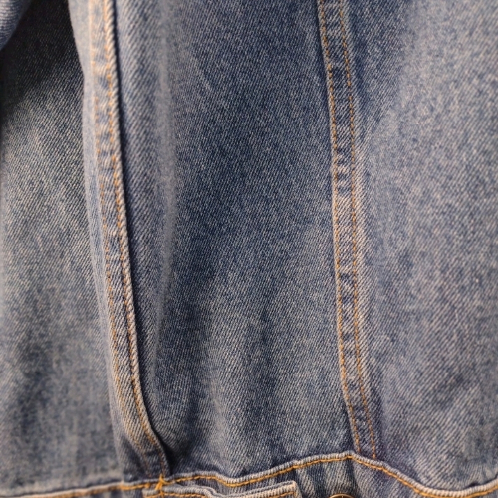 Disney Blue Denim Jacket with Mickey Mouse - Picture 15 of 16